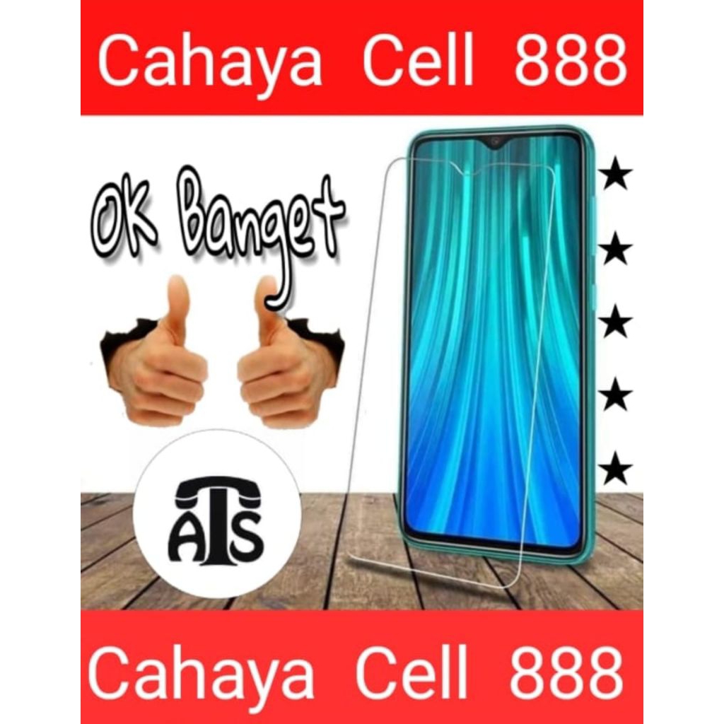 Tempered Glass Bening Bahan Kaca VIVO 1820 Cahaya Cell 888 Y91C