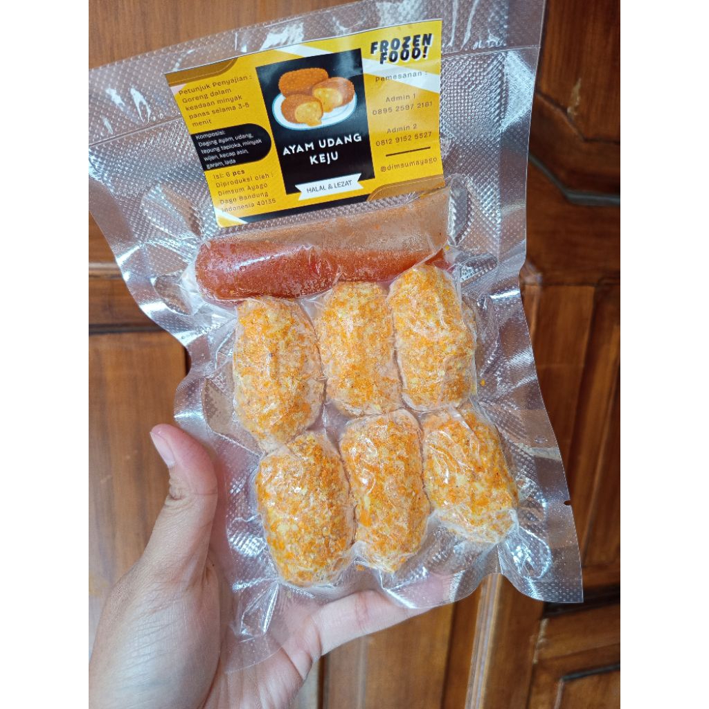 

UDANG KEJU ISI 6 PCS FROZEEN FOOD