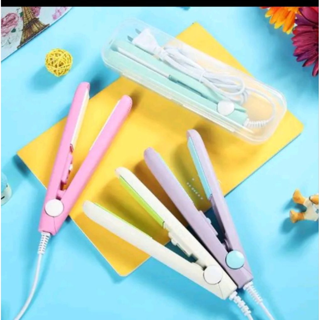 N5 Catok Rambut Mini Catokan Rambut Karakter Alat Pelurus Rambut 2in1 Catokan Rambut Anak Anak