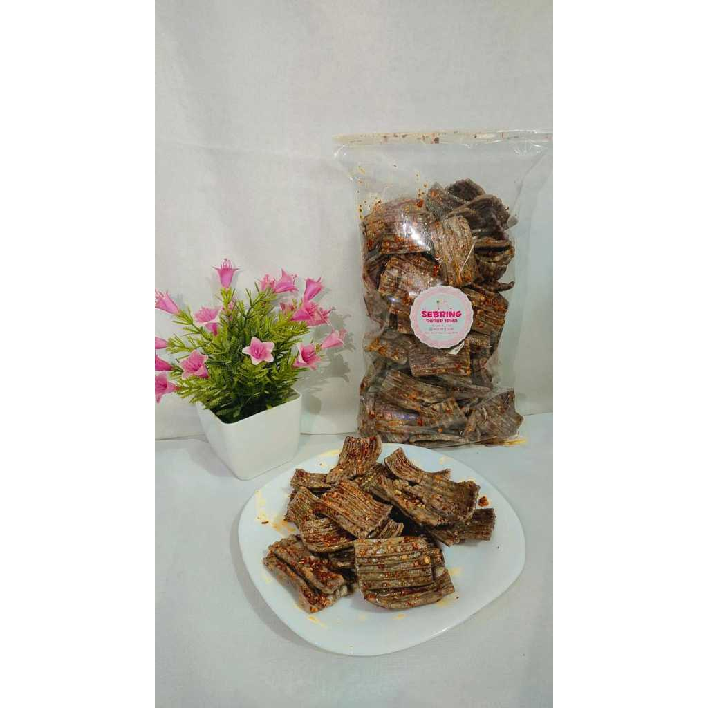 

SEBLAK KERING KERUPUK JENGKOL PEDAS/SEBRING KRUPUK JENGKOL SIAP MAKAN/ JAJANAN VIRAL KHAS BANDUNG