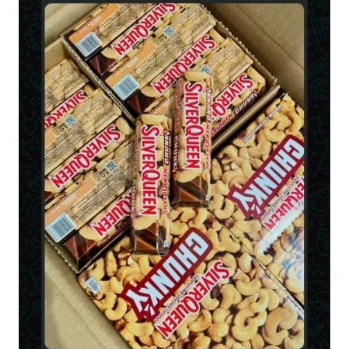 

(1 BOX) SILVERQUEEN CHUNKY BAR MINI 26 GR ISI 12 PCS