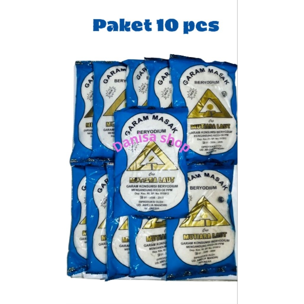 

Garam paket 10pcs beryodium garam halus garam meja garam murah salt