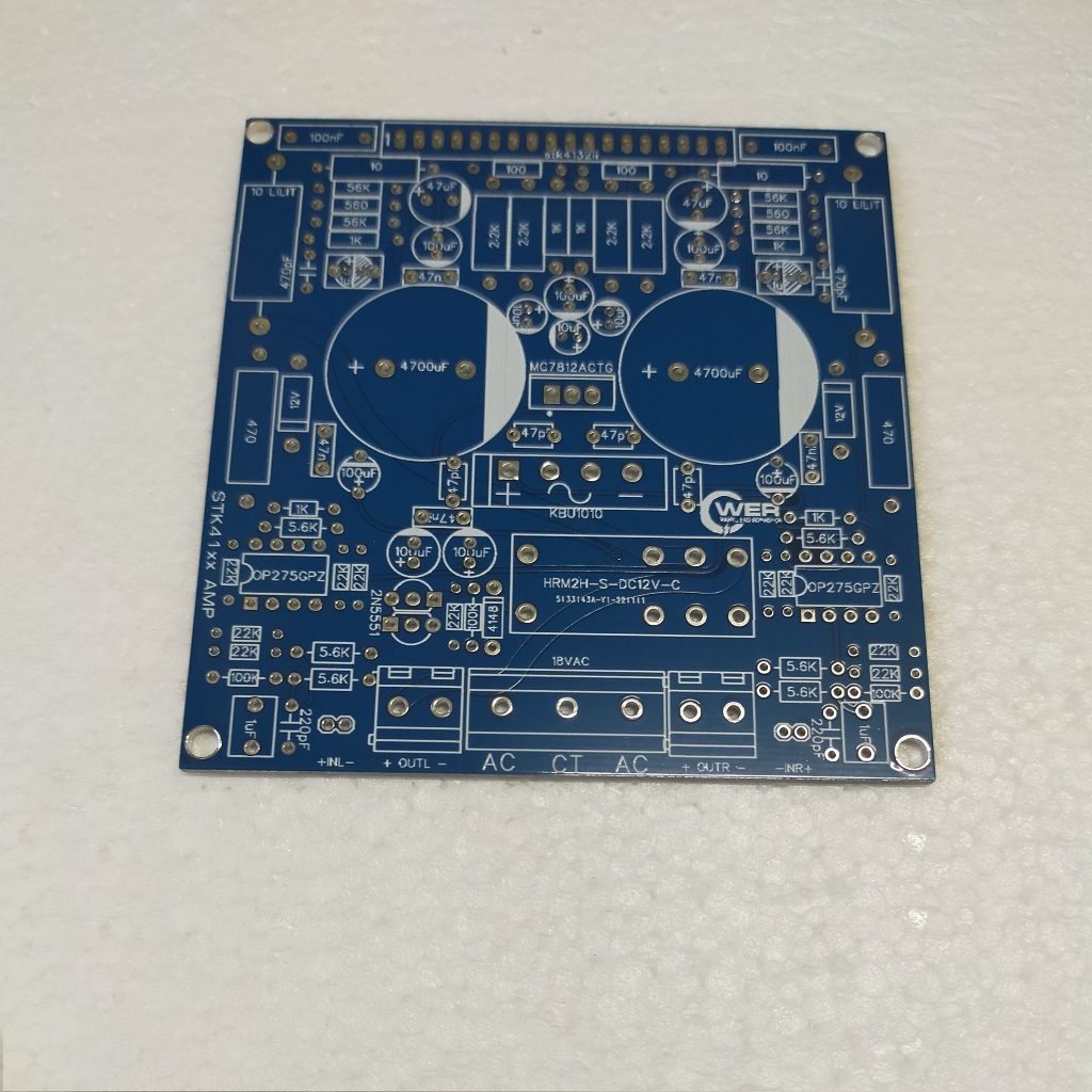 PCB Amplifier STK4132-4192 dengan Suara Bass yang Luar Biasa