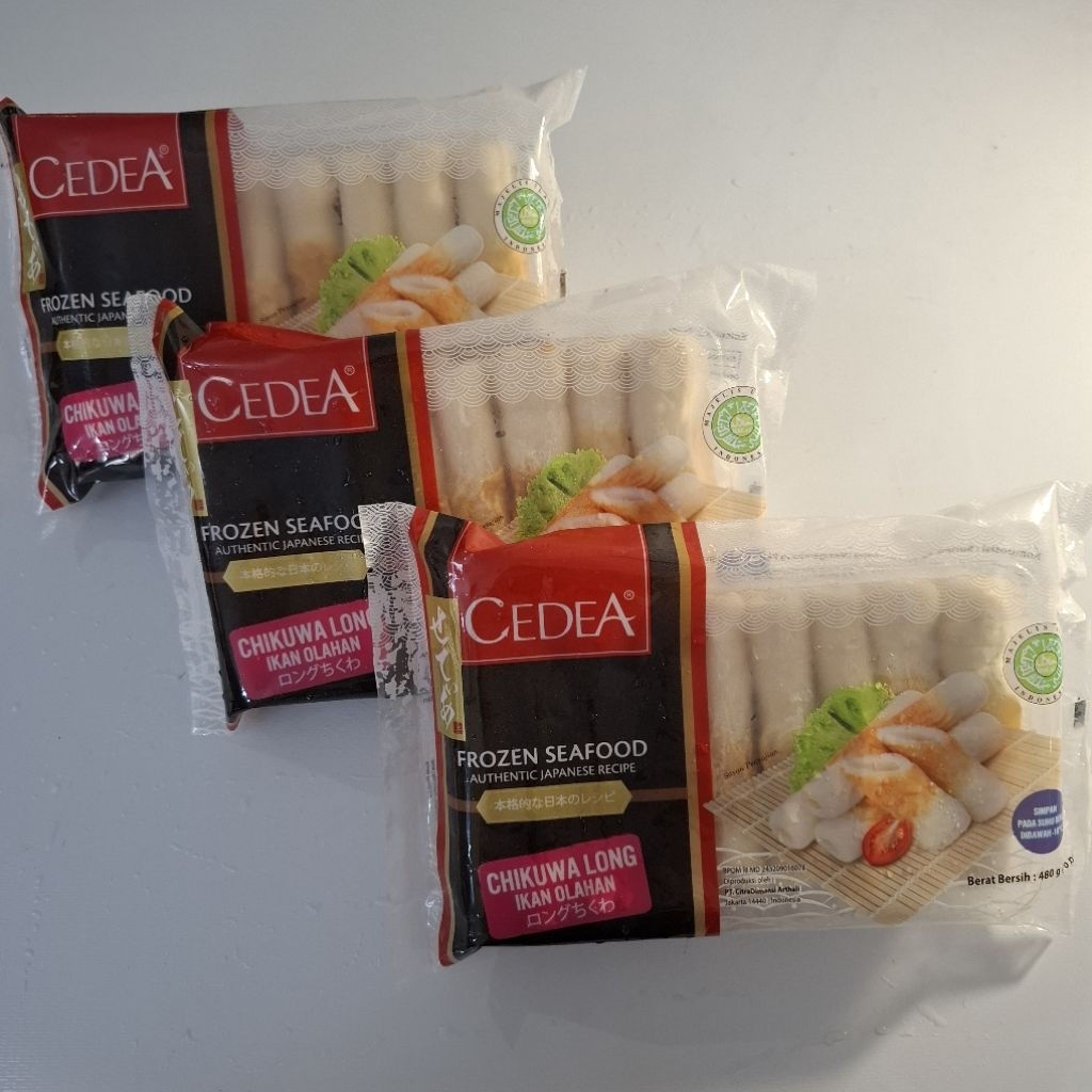 

Cedea Chikuwa Long/ikan olahan 480gr