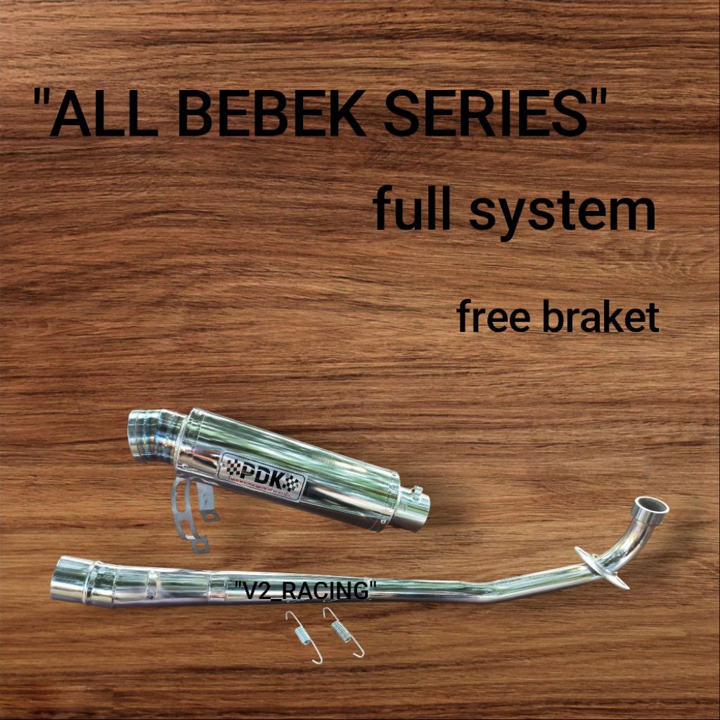 KNALPOT RACING PDK SUPRA JUPITER REVO VEGA DLL