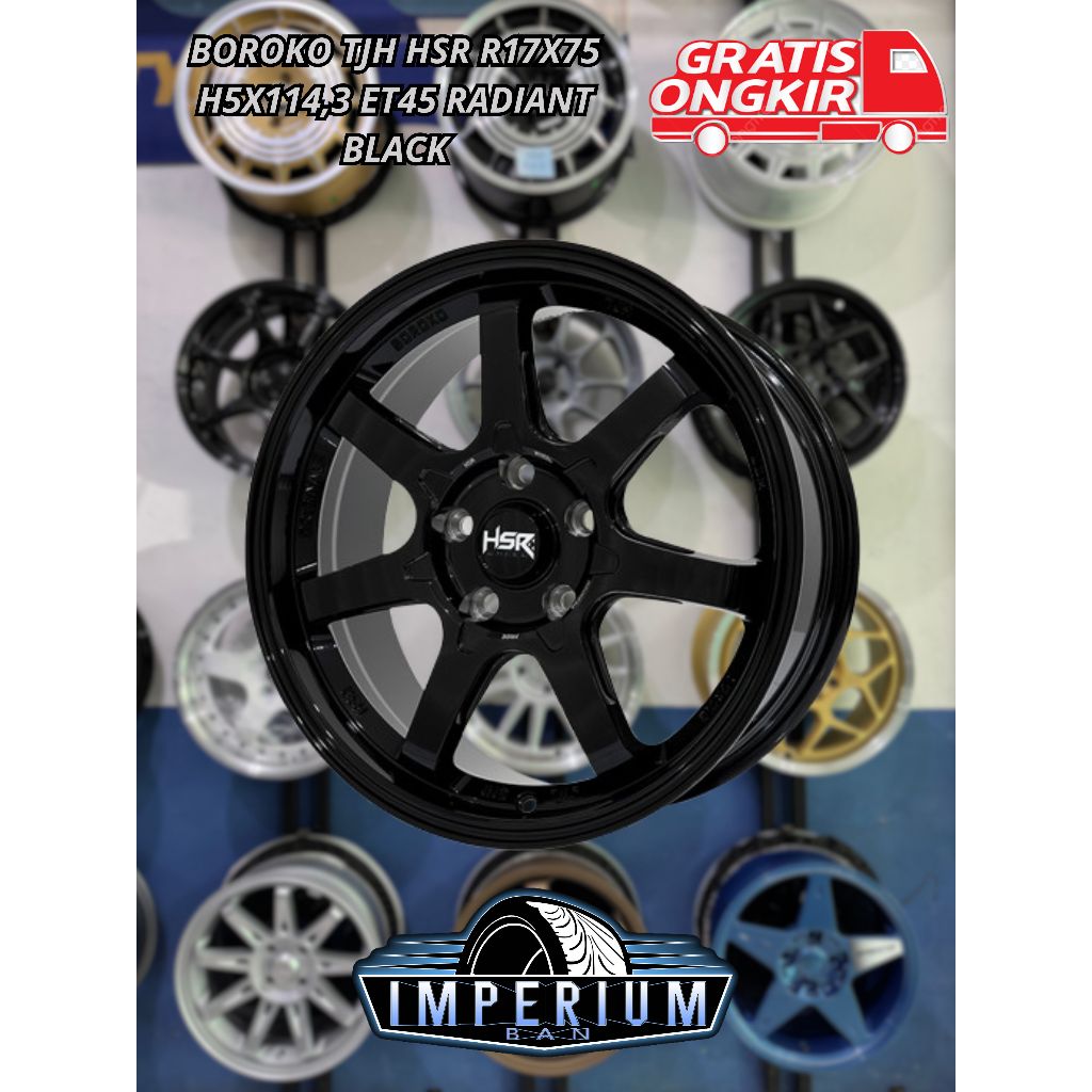 Pelek Mobil Model TE37 Ring 17 Lubang 5 Pcd 5x114,3 Velg Mobil Civic Rush Camry Vitara Grandmax