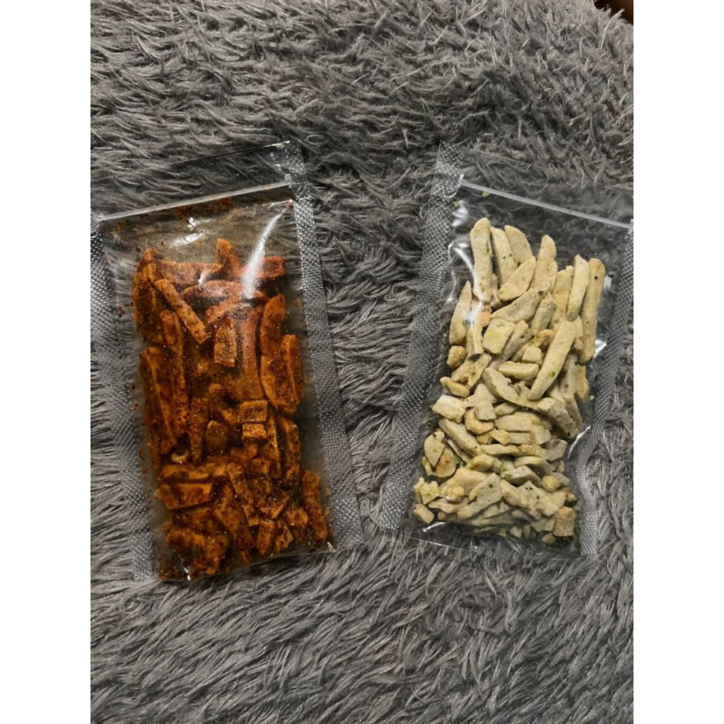 

basreng viral daun jeruk pedas & ori kemasan mini 200g