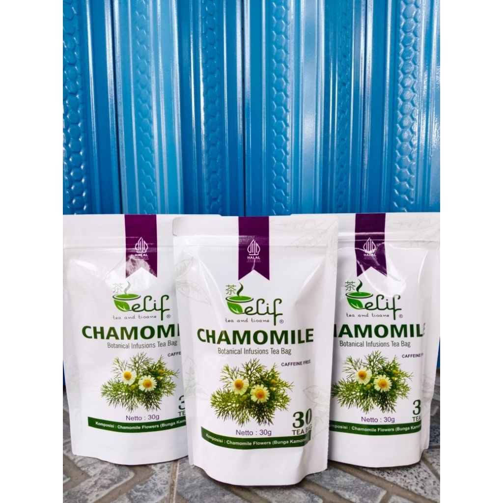 

Chamomile Flower Tea / Teh Bunga Camomile (30 Tea Bag)