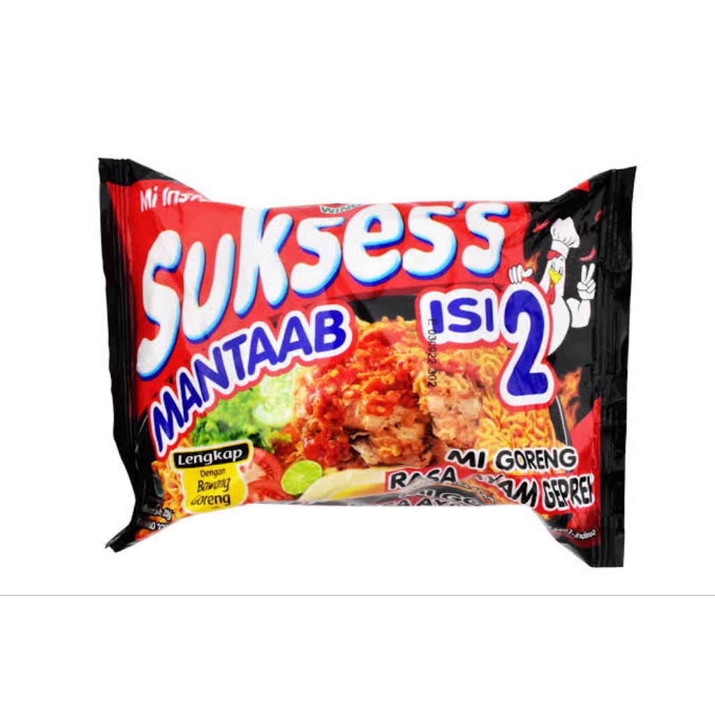 

Sukses Isi 2 Mie Instan Mi Goreng Rasa Ayam Geprek 126 gram