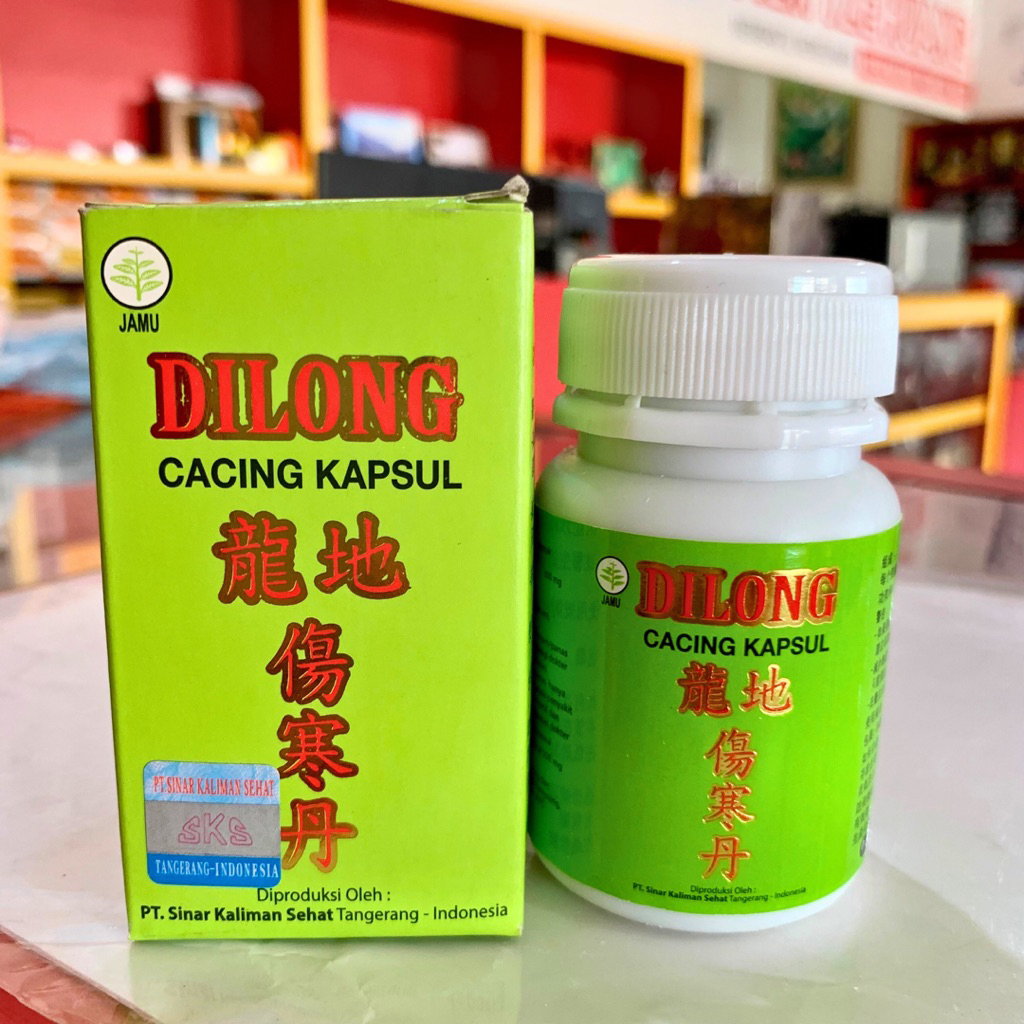 Dilong / Cacing Kapsul / Obat Demam Tipes