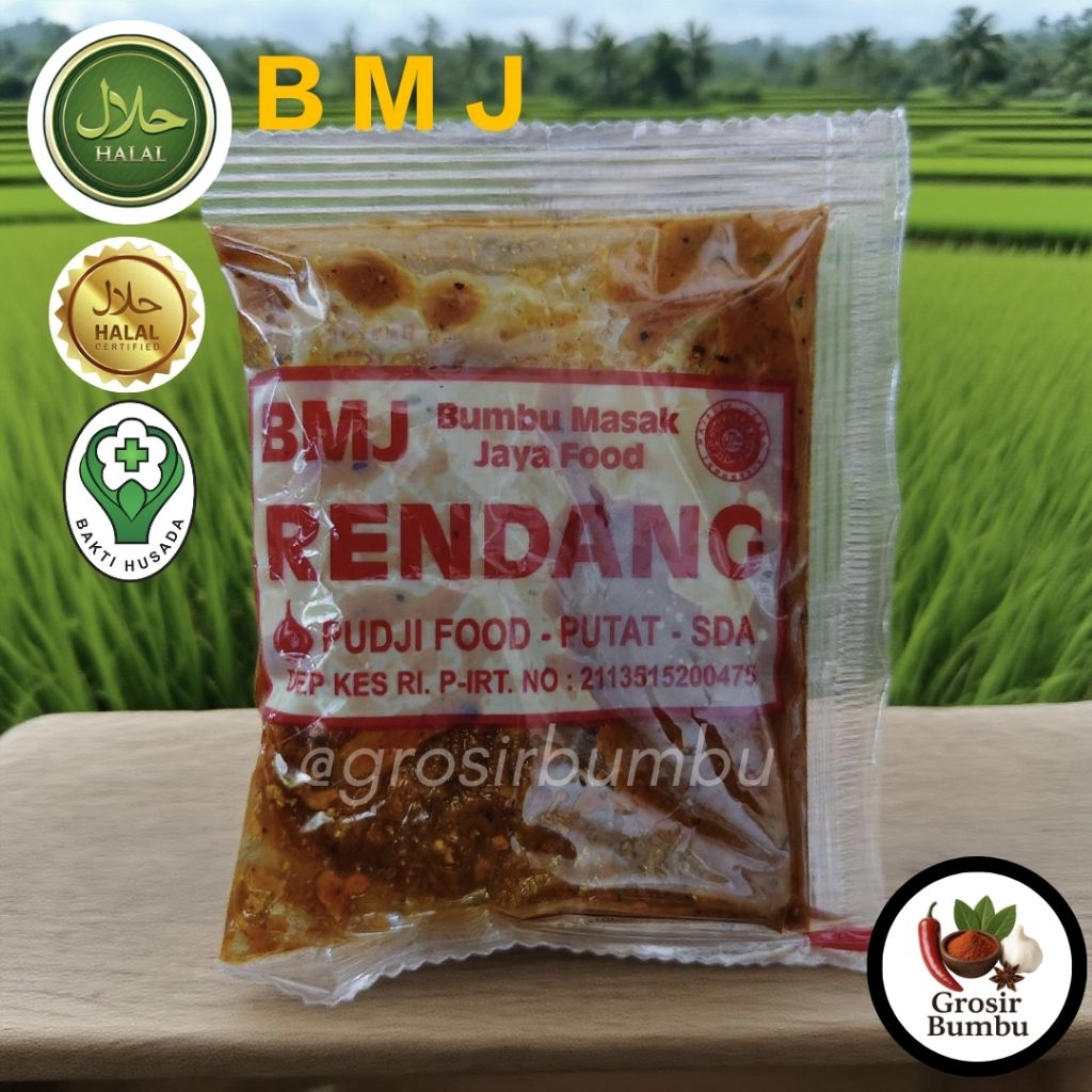 

BMJ / Bumbu Rendang / Bumbu Masak Jaya Food / Bumbu Masak Instan