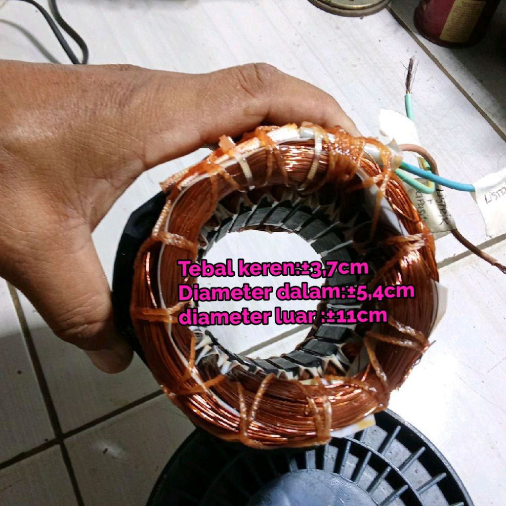 gulungan pompa air panasonic 125watt ,gp 125,129,Sanyo 125 watt