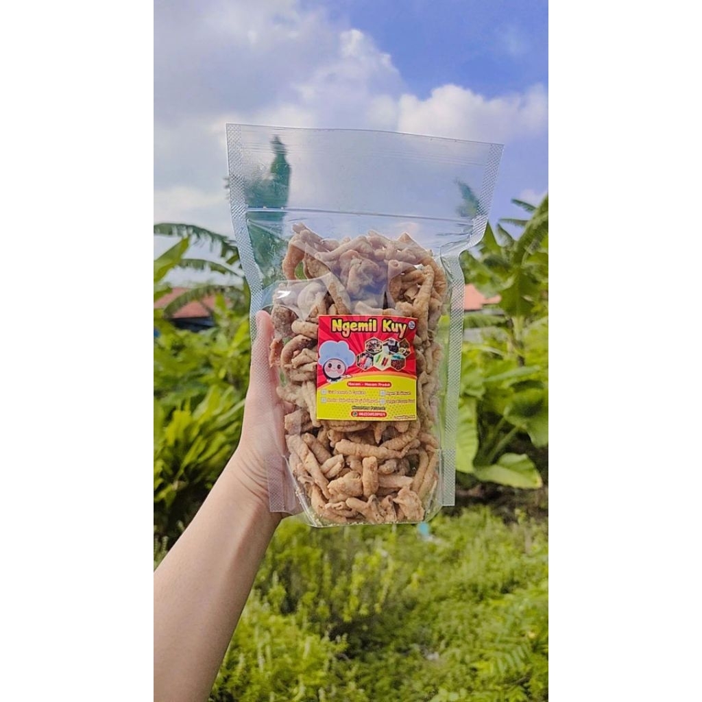 

Keripik Usus Ayam Hj Rojali