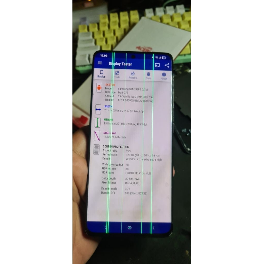 LCD SAMSUNG S21 ULTRA MINUS