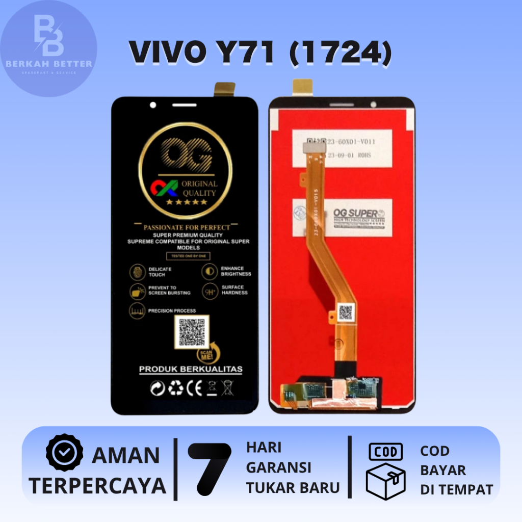 LCD VIVO Y71 (1724) ORIGINAL TOUCHSCREEN