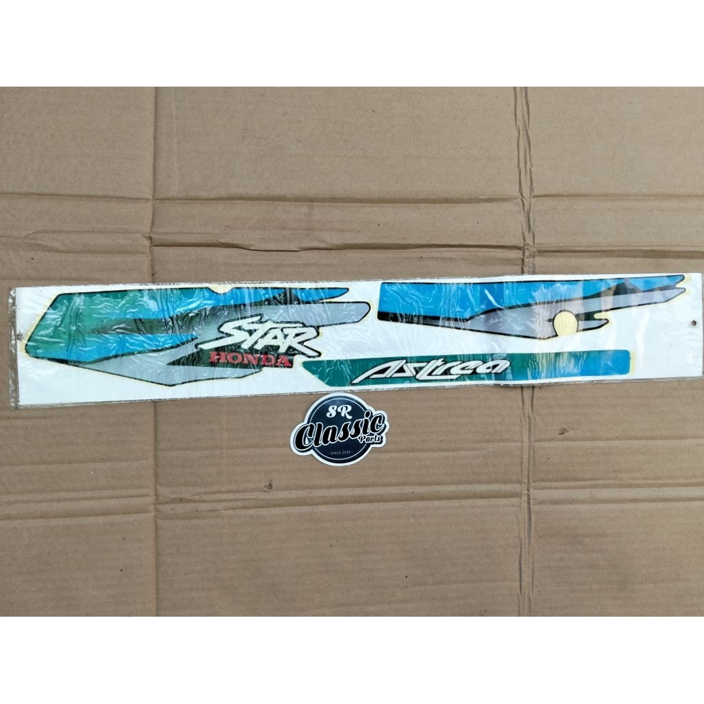 striping sticker decal list lakinasi honda Astrea Star 1997 detail original