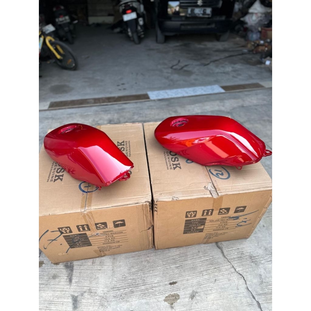 tangki ninja r ss merah