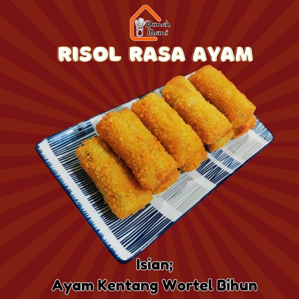 

Risoles Rasa Ayam Frozen isi 5 pcs