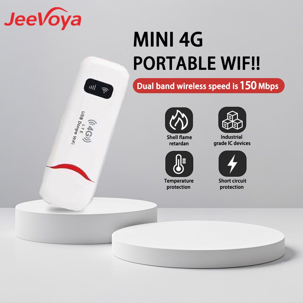 【COD】500Mbps 4G Portable Mobile WiFi USB Mobile WiFi Modem Kecepatan Tinggi Semua Kartu Wifi USB Mob