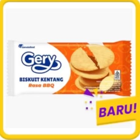 

GERY POTATO BISCUIT BARBEQUE 17GR (ISI 10 PCS)