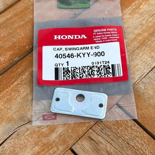 40546KYY900 Plat Tutup Swing Arm Setelan Rantai SupraX125FI New Blade 110/125 Ori AHM