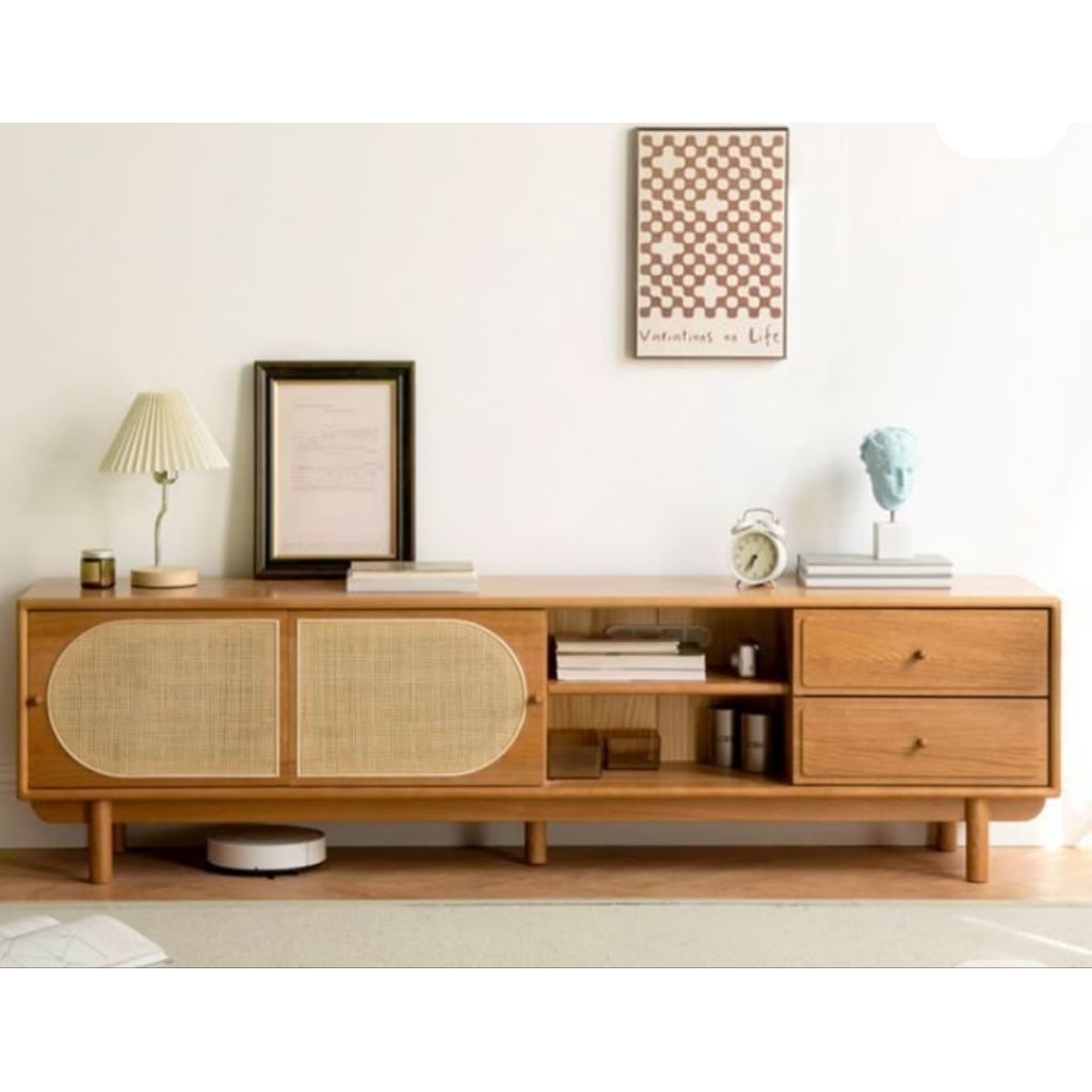 Bufet tv meja tv bufet tv rotan bufet tv minimalis bufet rotan bufet minimalis kayu jati solid