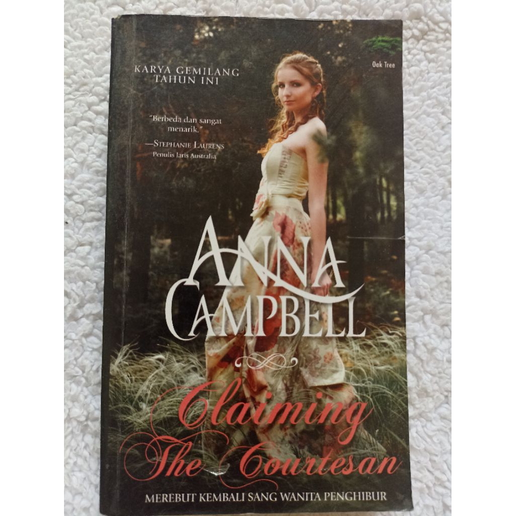 Preloved Claiming The Courtesan - Anna Campbell