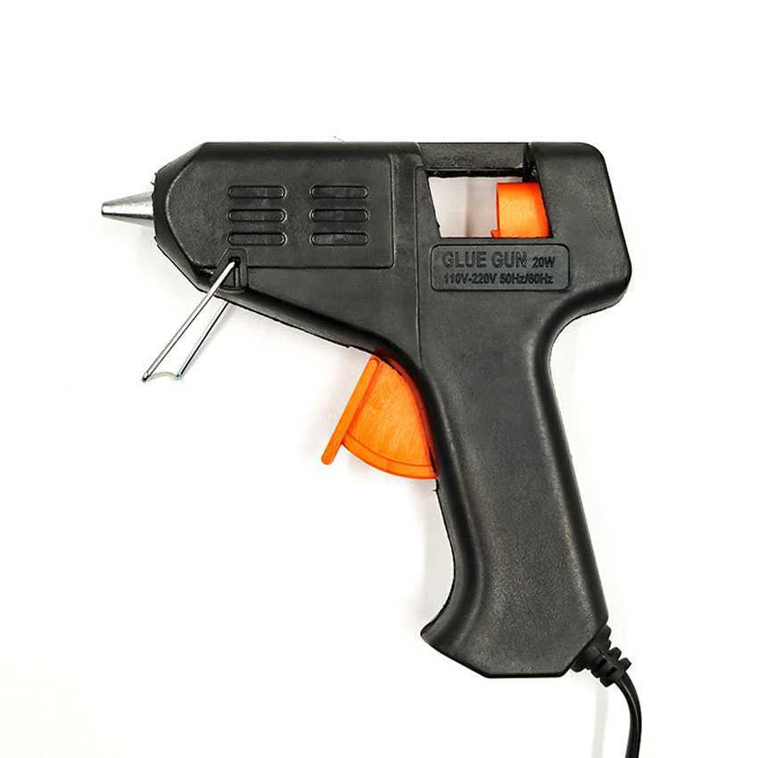 Pistol Pistul Glue Gun Alat Peleleh Lem Lim Tembak Perekat Kertas Kardus Multifungsi