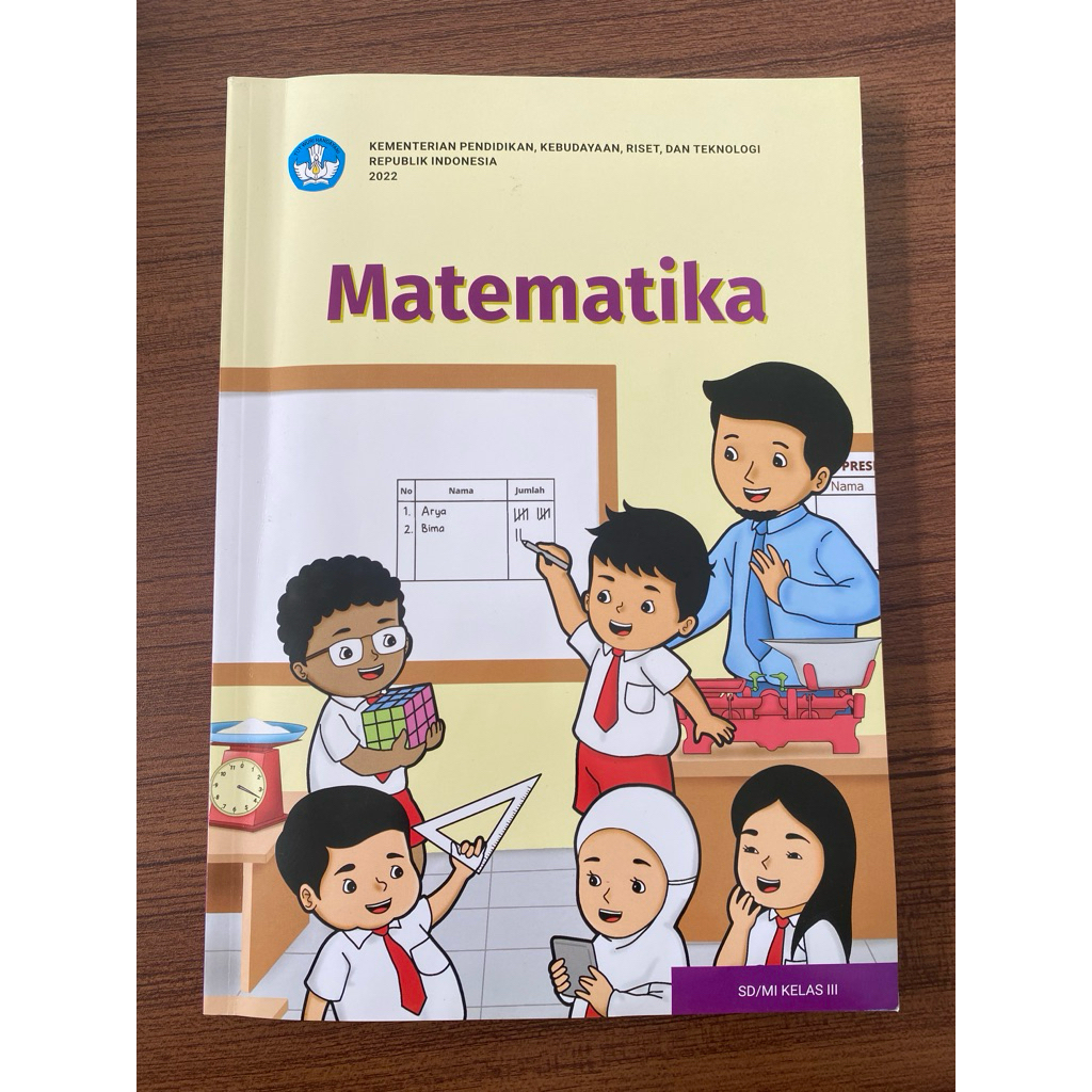 Buku Paket Matematika kelas 3 SD