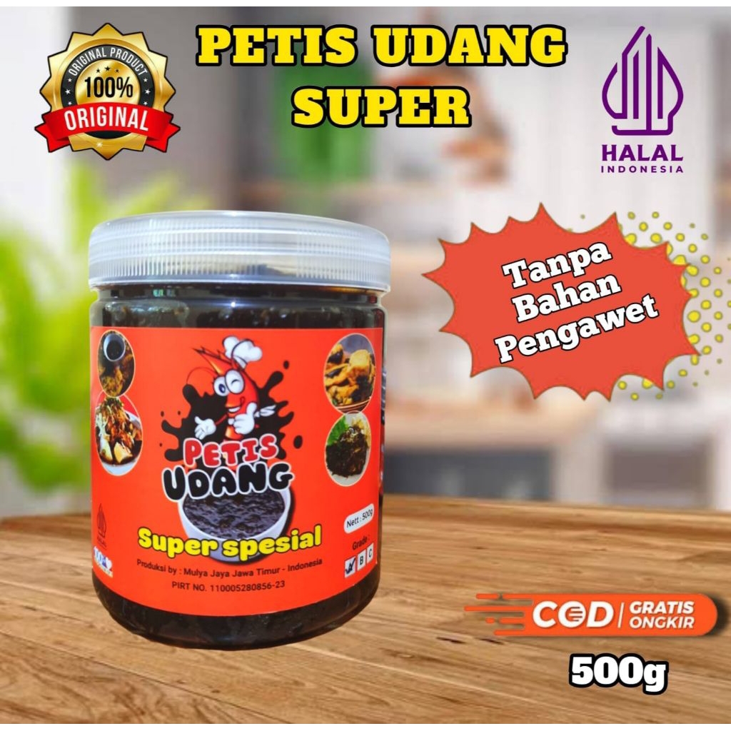 

PETIS UDANG 500gram ASLI SIDOARJO