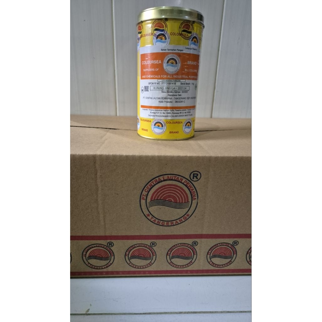 

Pewarna Makanan Kuning Jingga ( Orange Yellow ) 202114 Coloursea 1 Kg