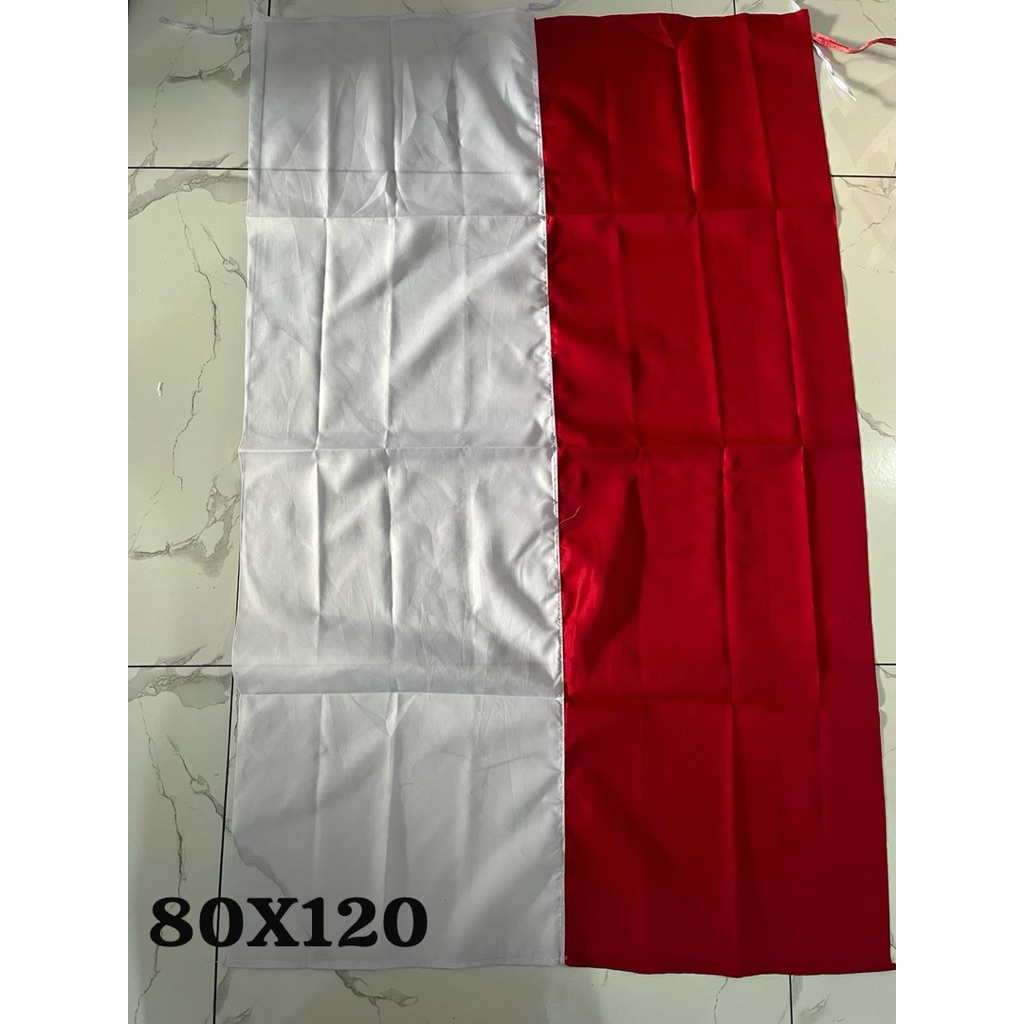 TERMURAH  Bendera Merah Putih Kain Parasut/Peles Kahatex - Cocok untuk 17 Agustus