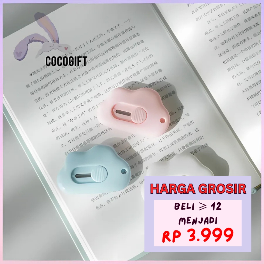 

Cutter Awan Aesthetic / Pisau Mini / Cutter Mini
