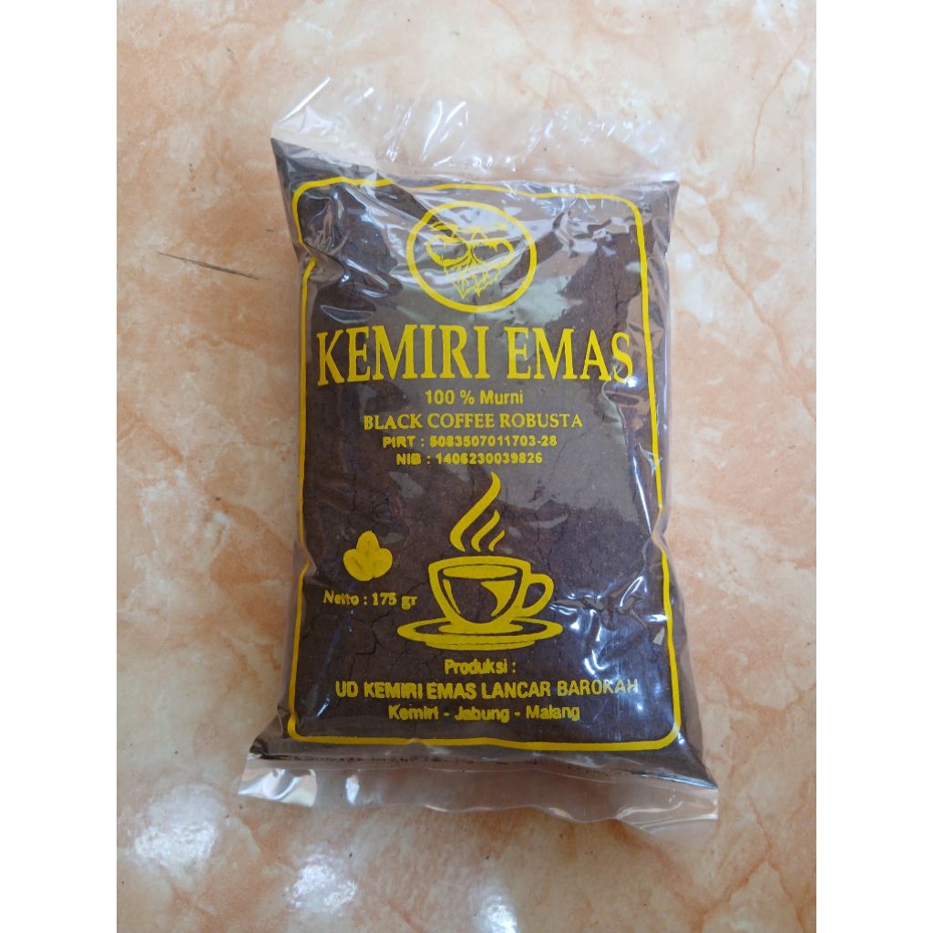 

Kopi Kemiri Emas 175 gr