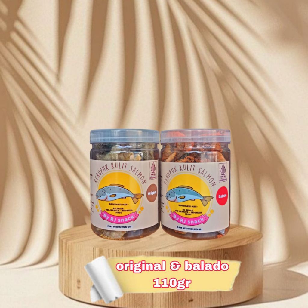 

Duo toples kecil original 110gr dan balado 110gr