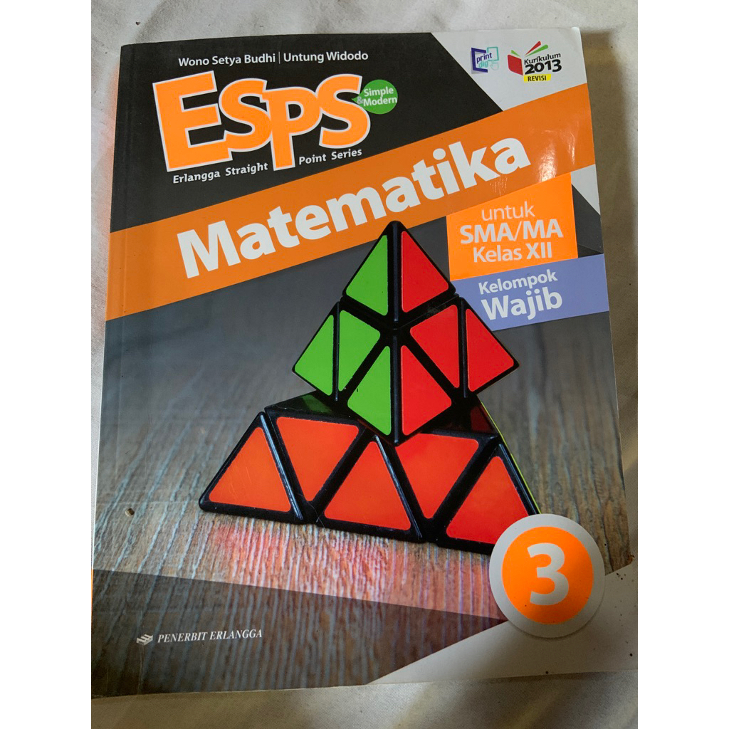 PRELOVED ESPS MATEMATIKA WAJIB KELAS 12