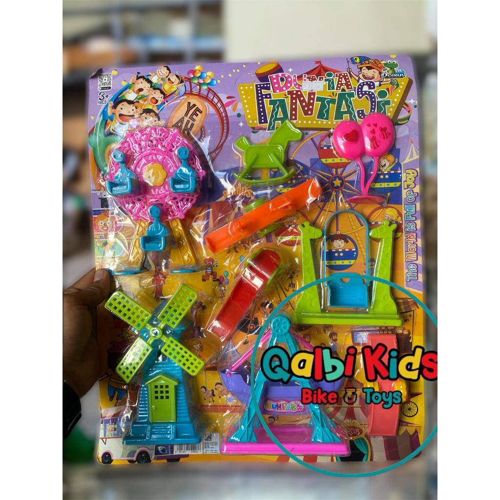 Mainan anak dunia fantasi/ playground mini