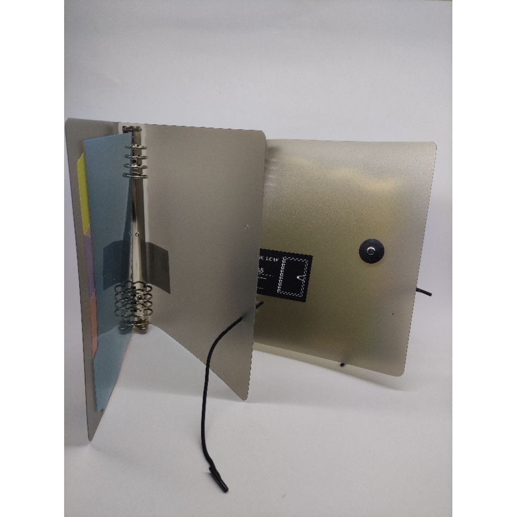 

AIMILO BINDER A5 AESTHETIC TRANSPARAN LOOSE -LEAF NOTEBOOK