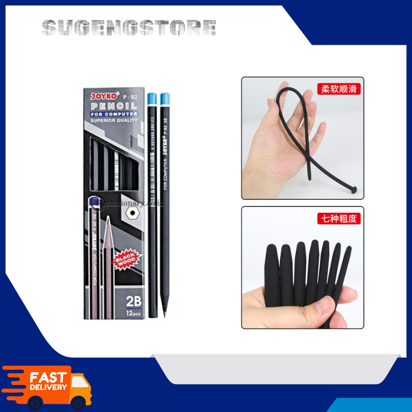 

Sugeng Pensil 2B - Original pensil joyko hitam