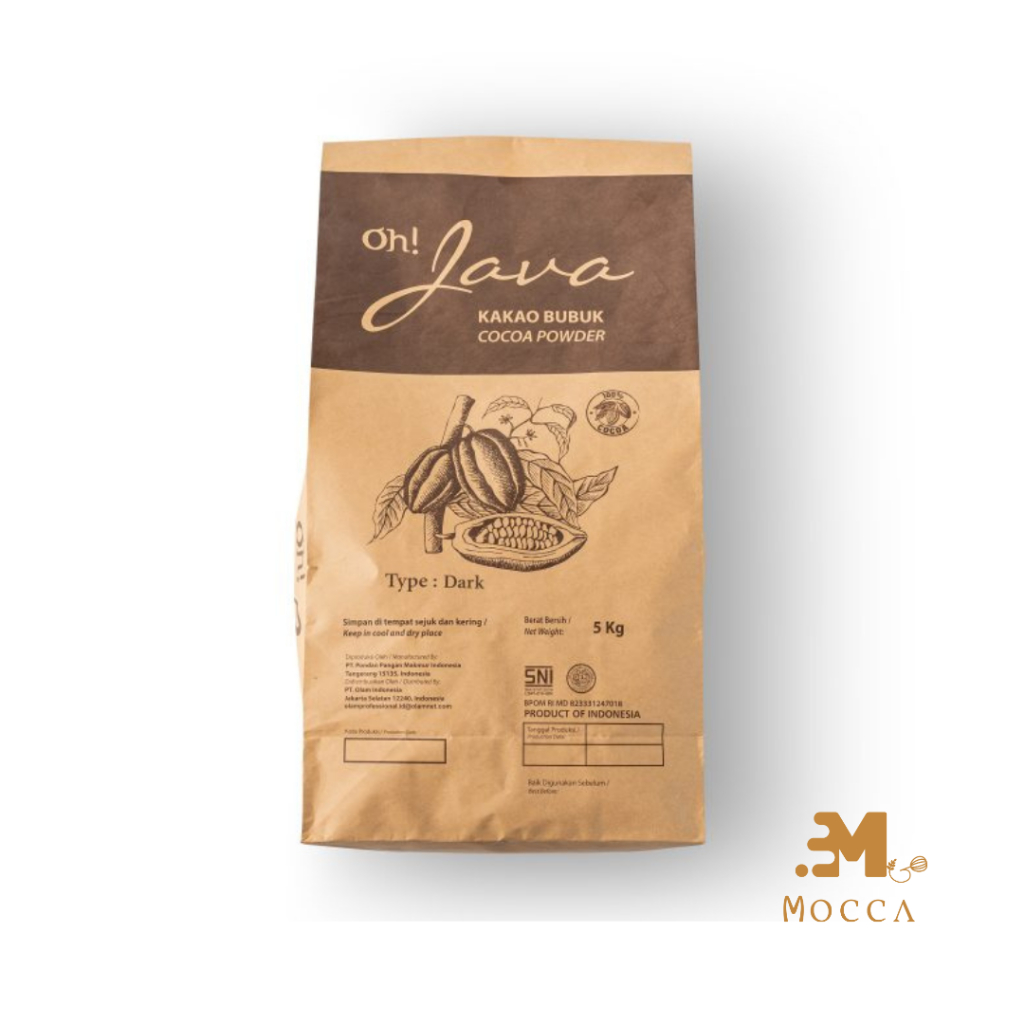 

JAVA COCOA POWDER DARK / COKLAT BUBUK REPACK 100GR 250GR
