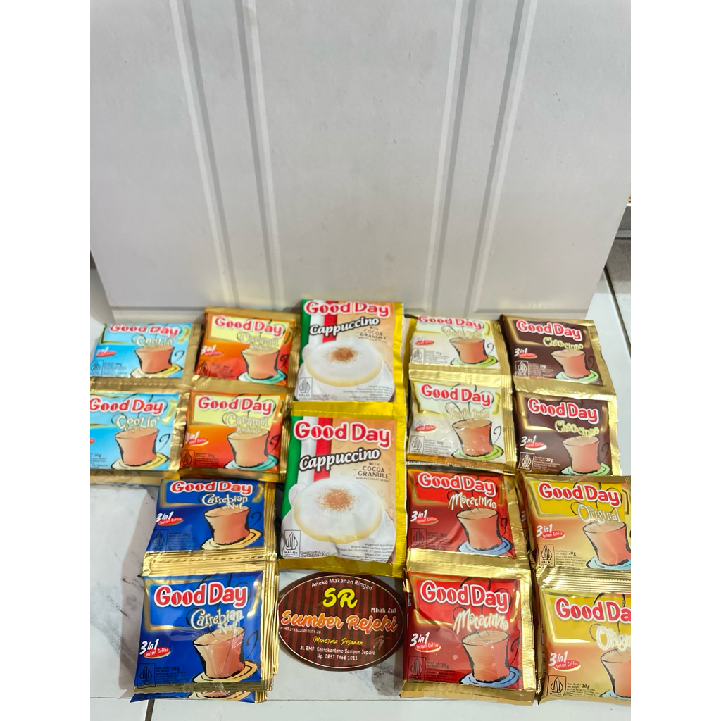 

COFFE GOOD DAY RENTENG ISI 10 bungkus