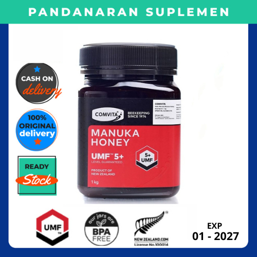 

Comvita Madu Manuka UMF 5+ 1kg – Asli New Zealand | Imun Tubuh & Redakan Tenggorokan