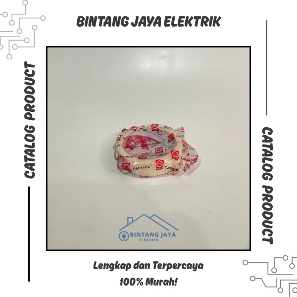 

Daimaru Lakban Mertas 1 Inch / Masking Tape / Solasi Kertas