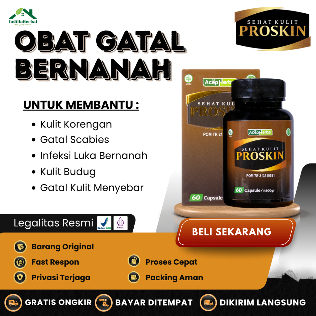 Obat Gatal Bernanah, Obat Luka Bernanah, Obat Gatal Bernanah dan Bau, Obat Gatal Bernanah dan Menyeb