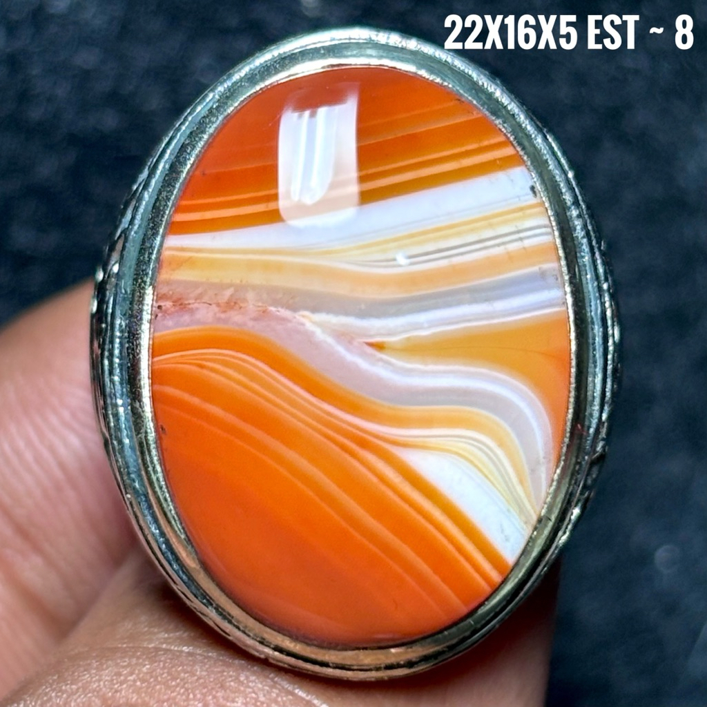 NATURAL BATU AKIK SULAIMAN GINGGANG