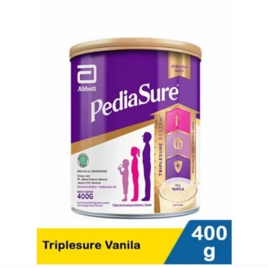 

Susu Pediasure Triplesure 400 gr Vanilla