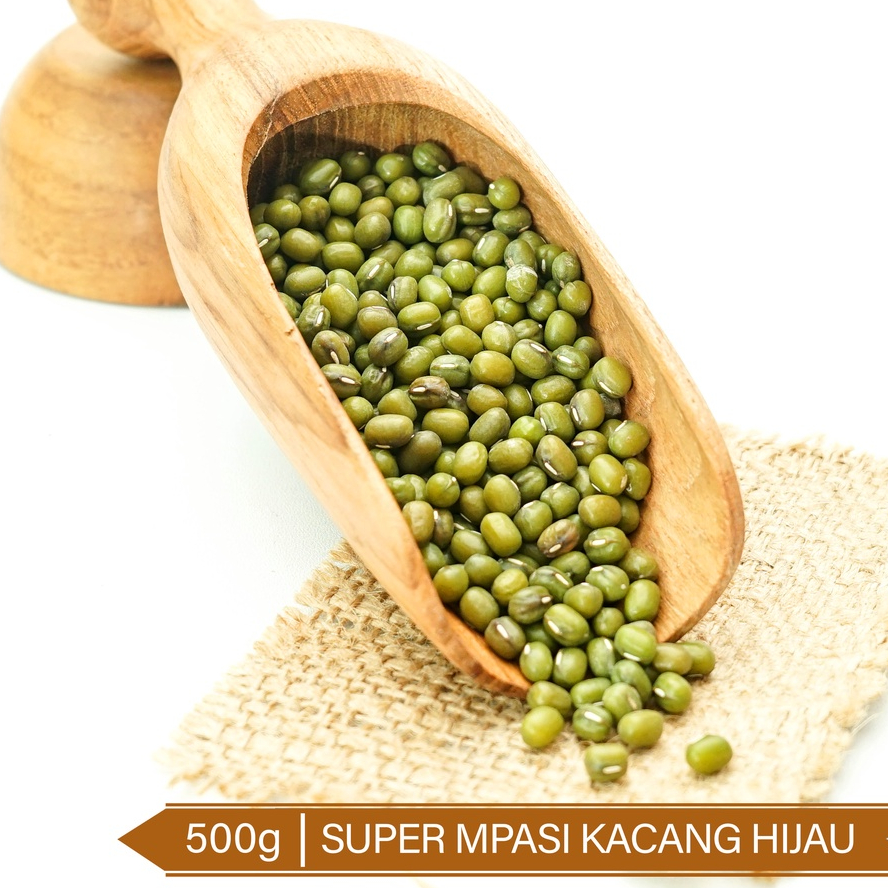 

Kacang Hijau (Mpasi) Kualitas Premium 500gr