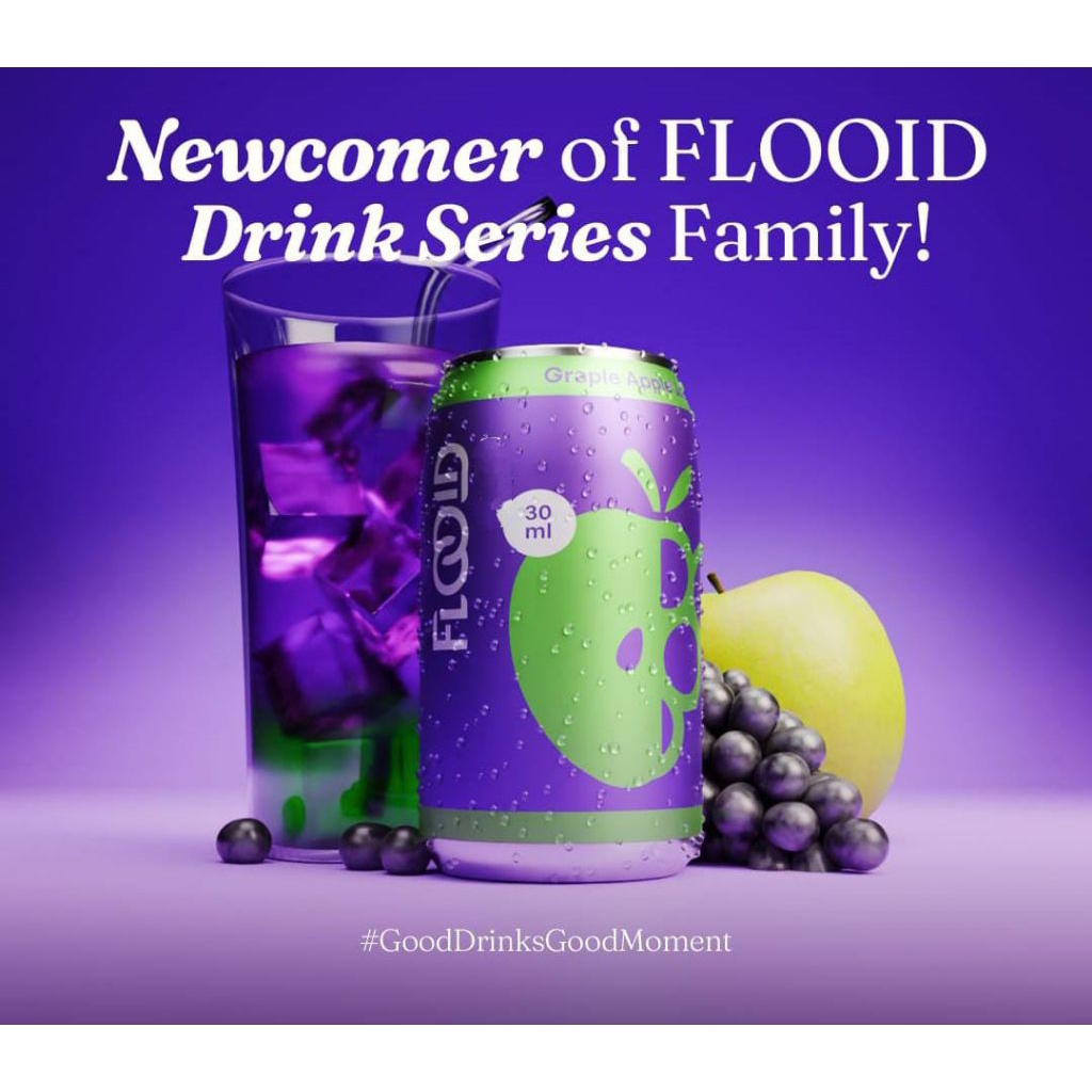 

FLOOID GRAPE APPLE JUS 300ml