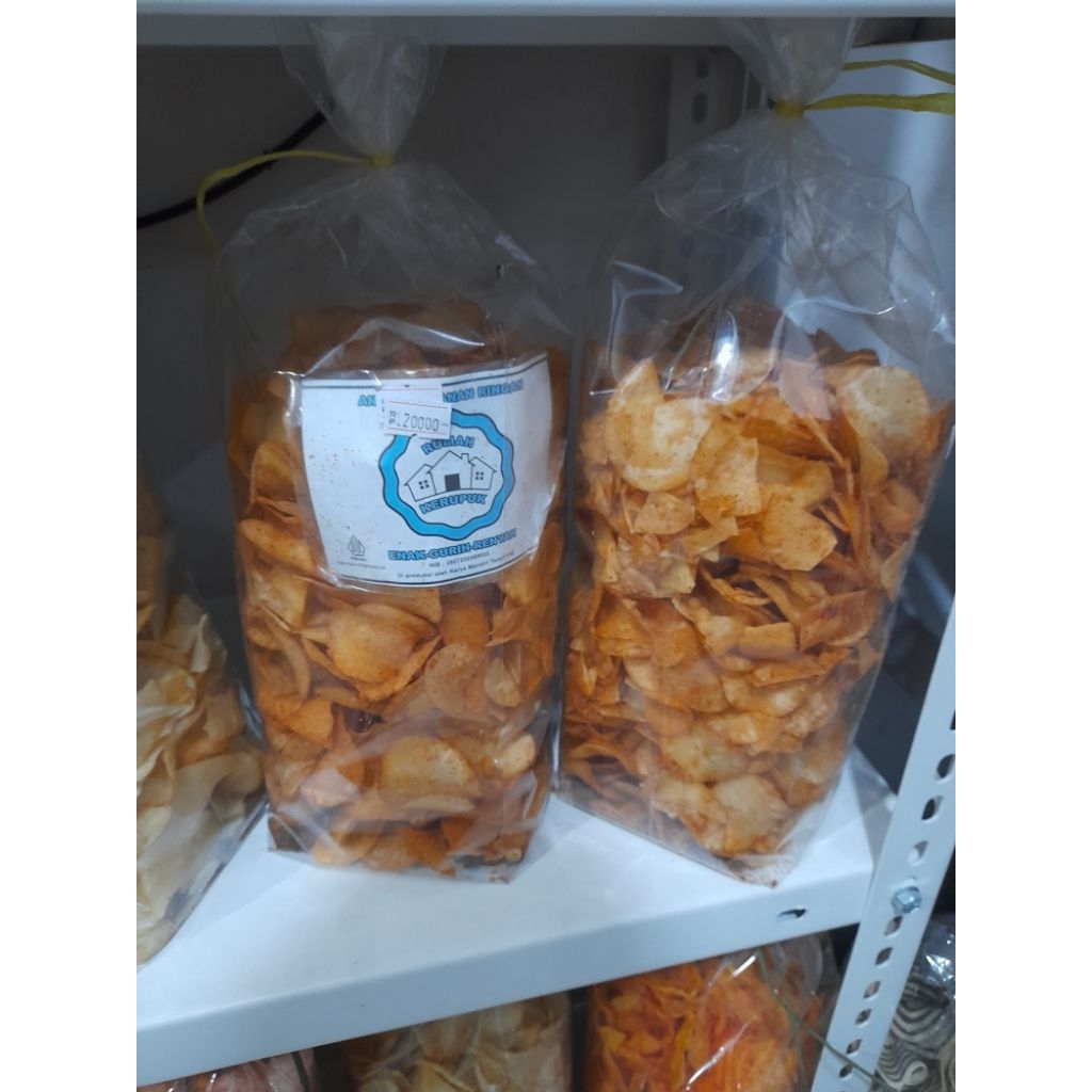 

keripik singkong pedas asin