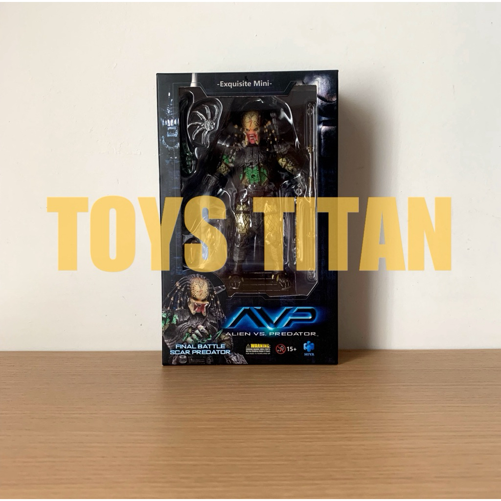 Hiya Toys AVP Final Battle Scar Predator